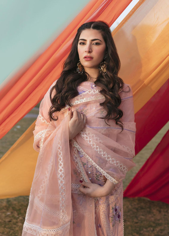 Parishay Embroidered Lawn Suits Unstitched 3 Piece PR23LL D-01 - Luxury Summer Collection