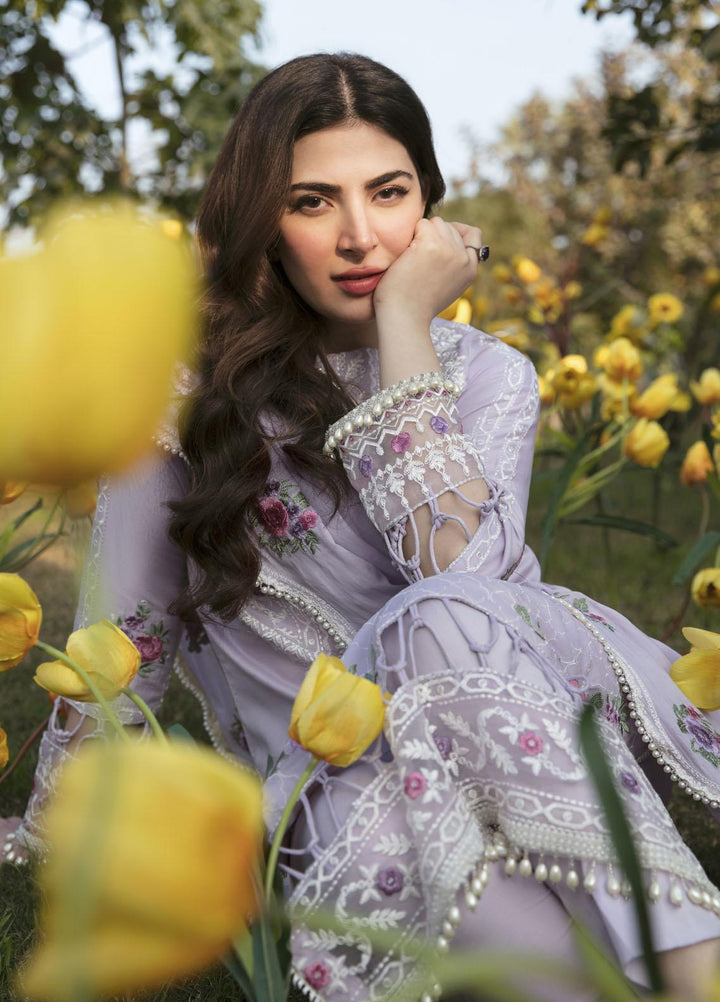 Parishay Embroidered Lawn Suits Unstitched 3 Piece PR23LL D-02 - Luxury Summer Collection