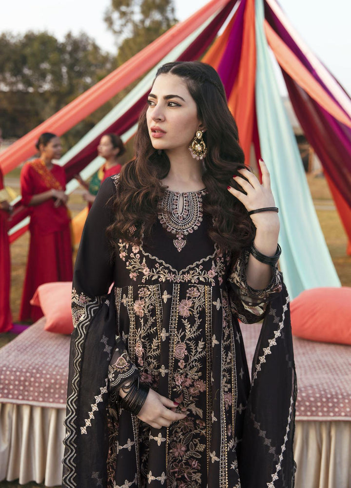 Parishay Embroidered Lawn Suits Unstitched 3 Piece PR23LL D-04 - Luxury Summer Collection