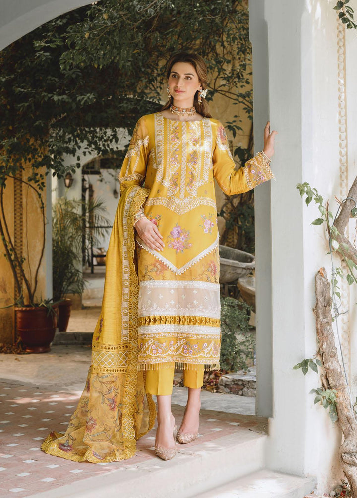 Parishay Embroidered Corduroy Suits Unstitched 3 Piece PRS22LW D-02 - Winter Collection