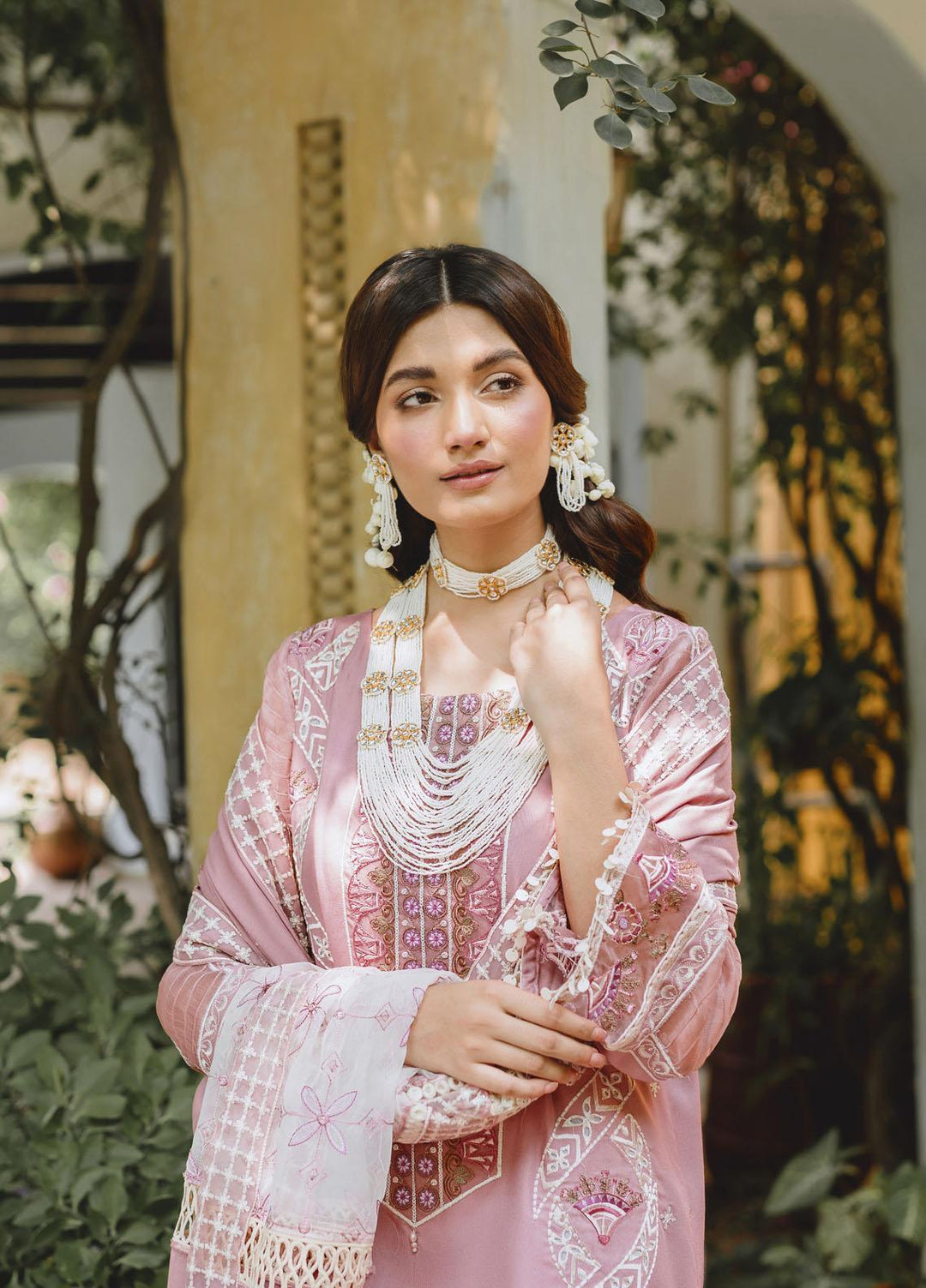 Parishay Embroidered Corduroy Suits Unstitched 3 Piece PRS22LW D-03 - Winter Collection