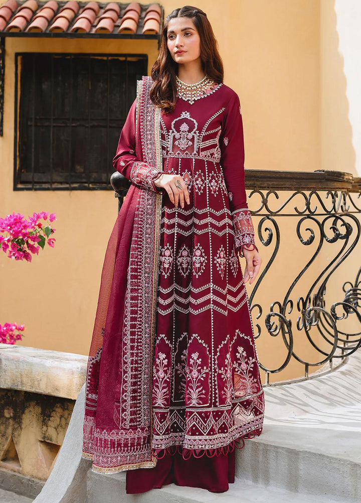 Parishay Embroidered Corduroy Suits Unstitched 3 Piece PRS22LW D-04 - Winter Collection