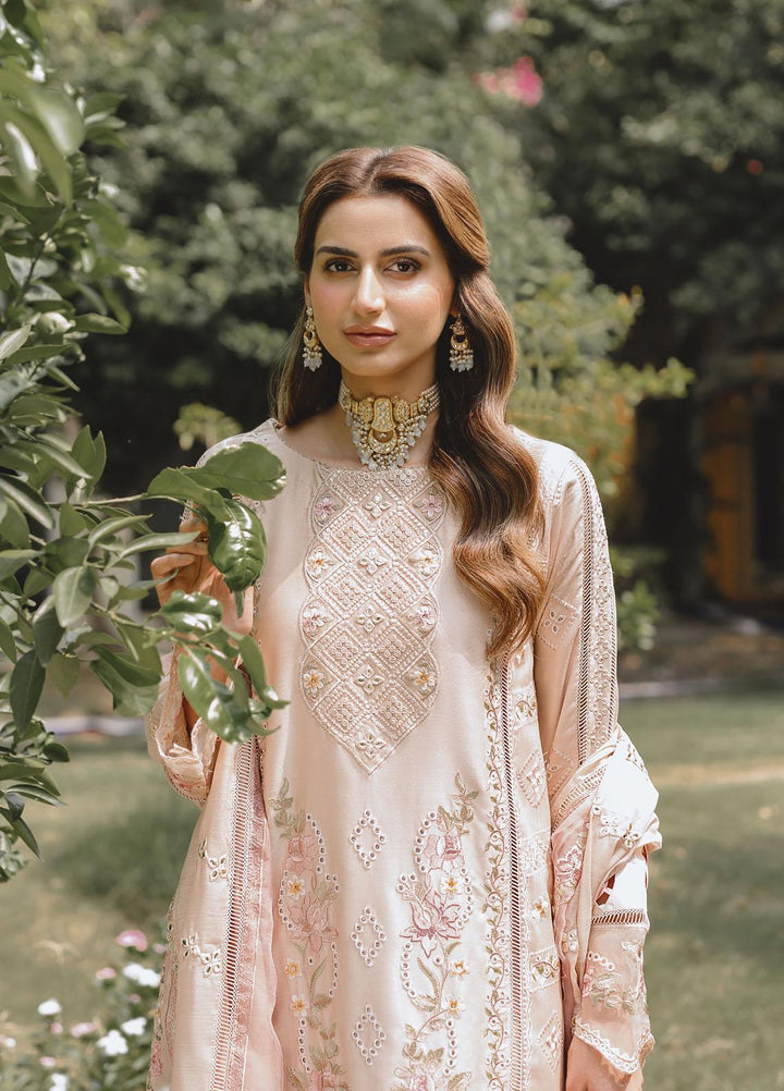 Parishay Embroidered Corduroy Suits Unstitched 3 Piece PRS22LW D-06 - Winter Collection