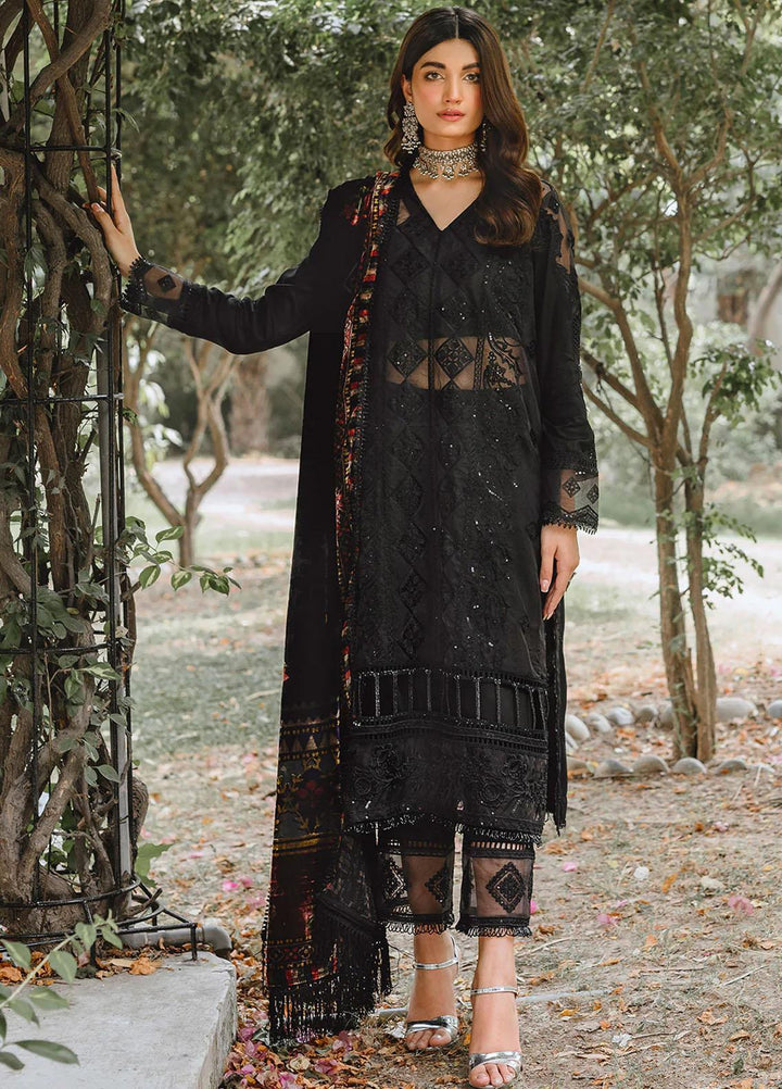 Parishay Embroidered Corduroy Suits Unstitched 3 Piece PRS22LW D-08 - Winter Collection