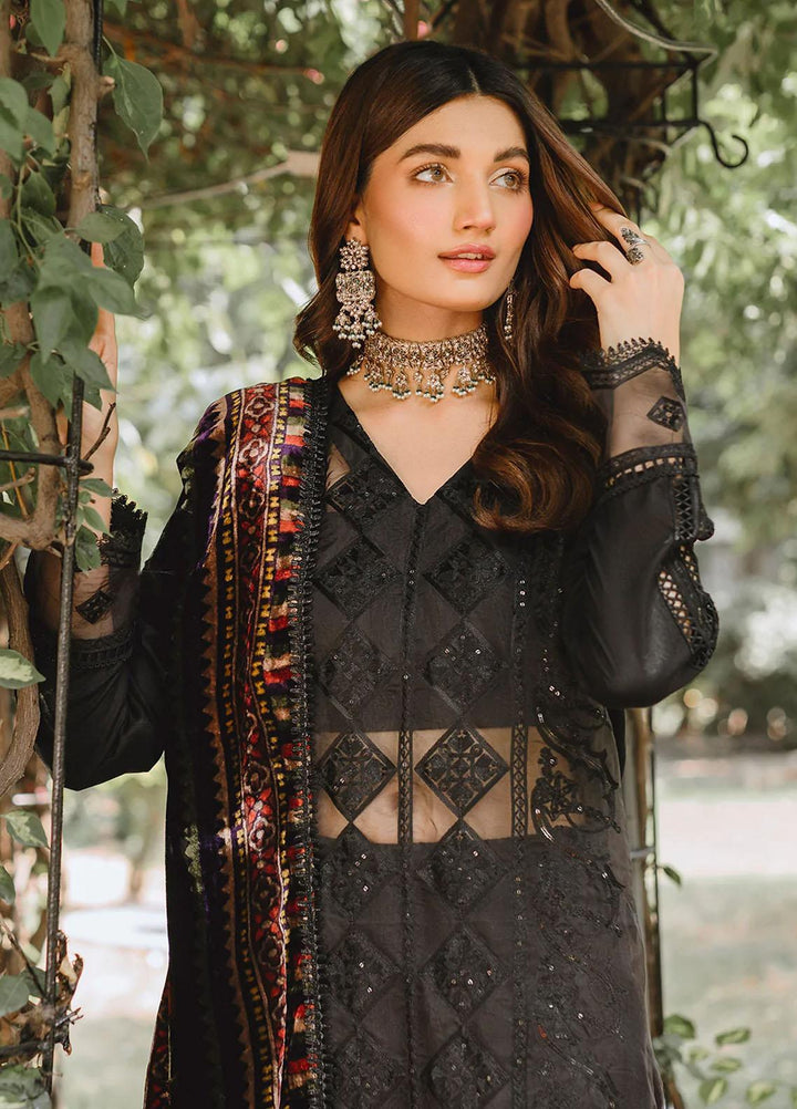 Parishay Embroidered Corduroy Suits Unstitched 3 Piece PRS22LW D-08 - Winter Collection