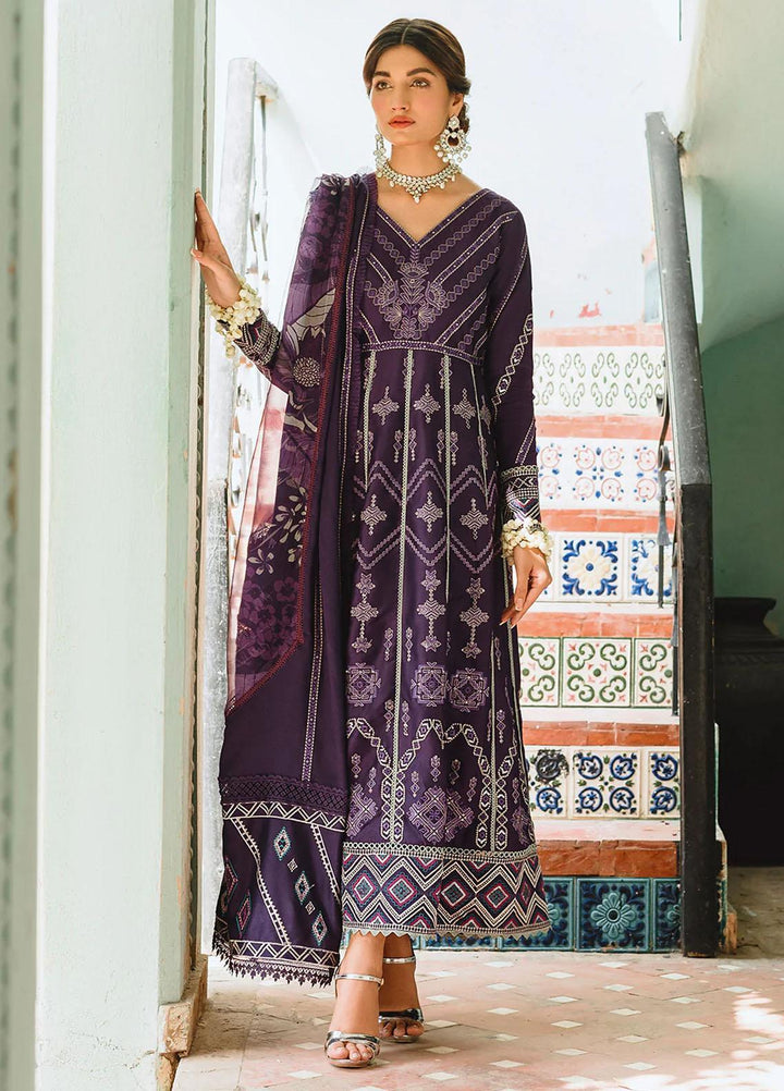 Parishay Embroidered Corduroy Suits Unstitched 3 Piece PRS22LW D-09 - Winter Collection