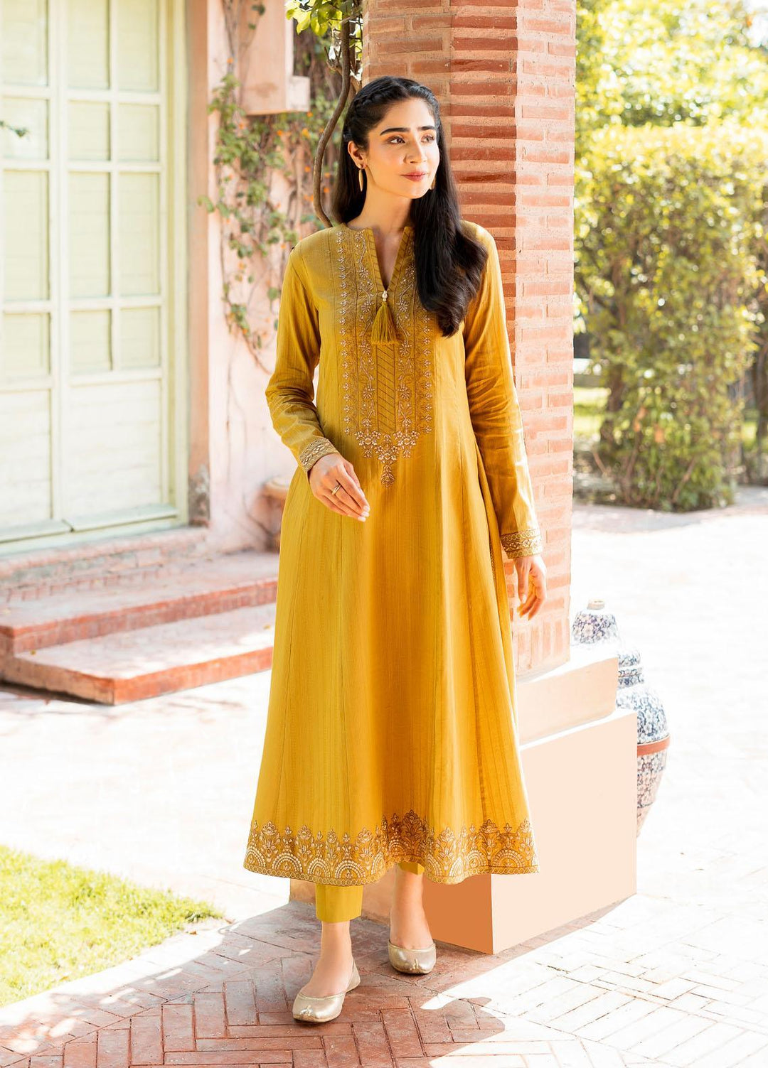 Parishay Casual Pret  Lawn 2 Piece Suit PRS22SP Dandelion