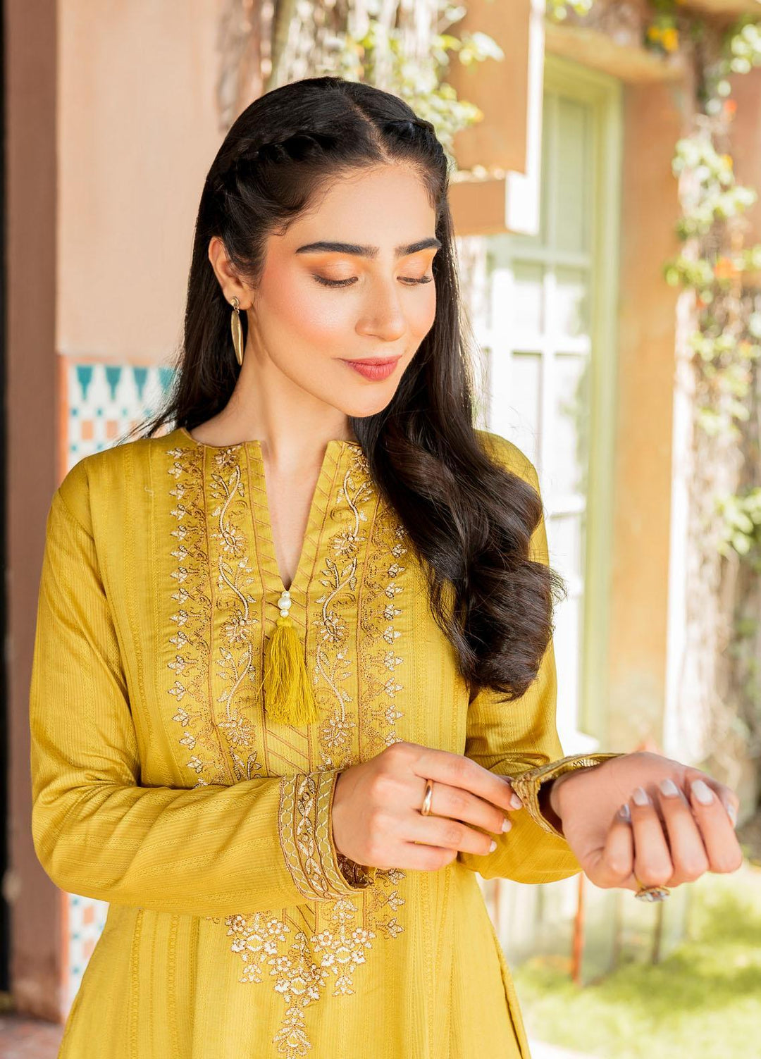 Parishay Casual Pret  Lawn 2 Piece Suit PRS22SP Dandelion