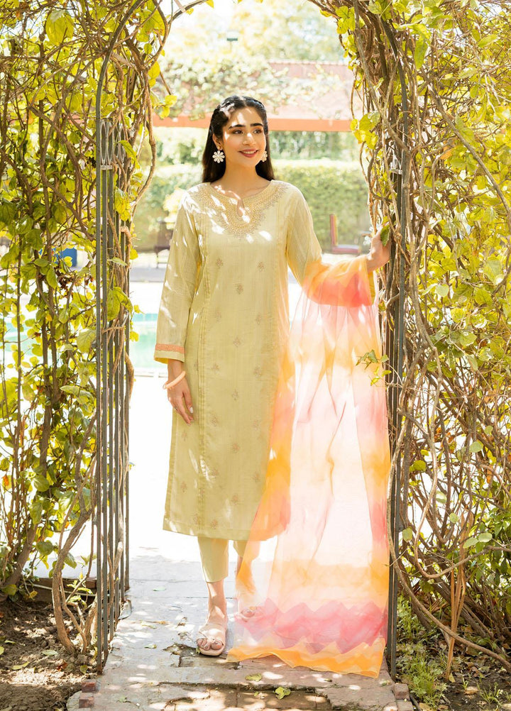 Parishay Casual Pret  Lawn 2 Piece Suit PRS22SP Sun Shine