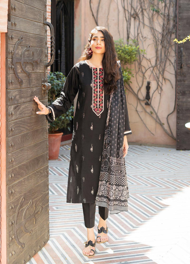 Parishay Casual Pret  Lawn 2 Piece Suit PRS22SP Charcoal