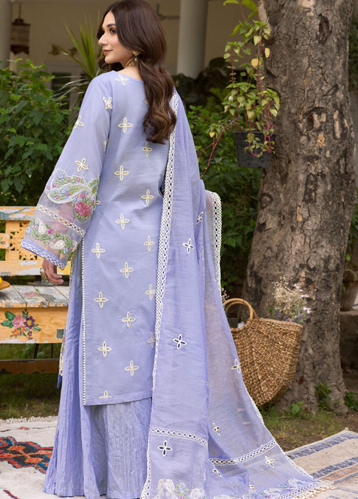 Parishay Embroidered Schiffli Suits Unstitched 3 Piece PR23LL-E2 LLE-02 - Luxury Collection