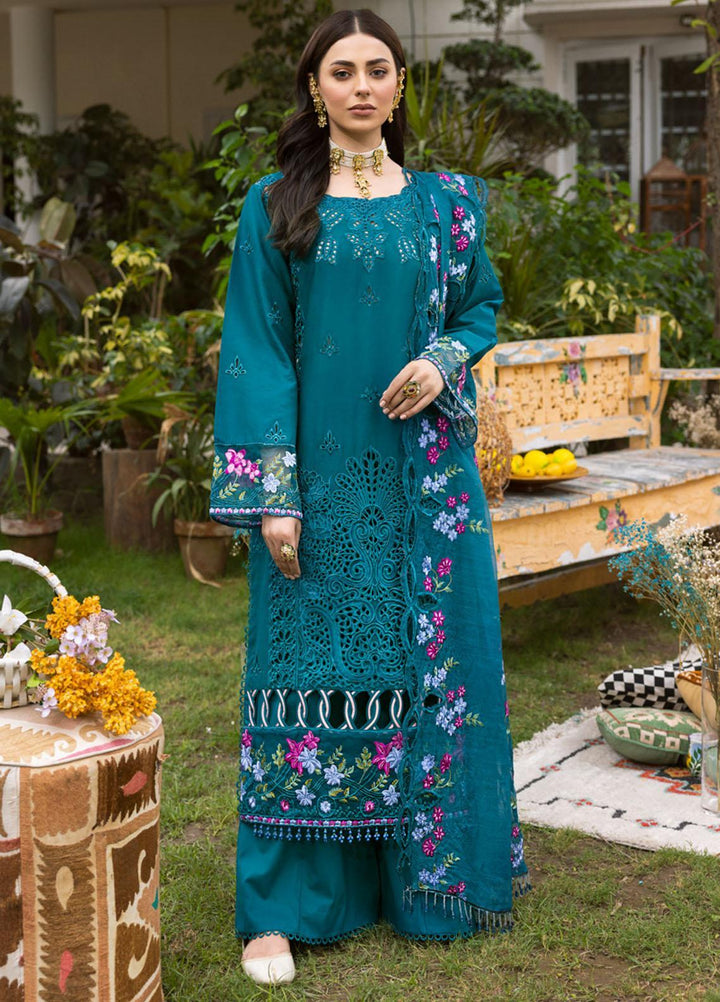 Parishay Embroidered Schiffli Suits Unstitched 3 Piece PR23LL-E2 LLE-03 - Luxury Collection