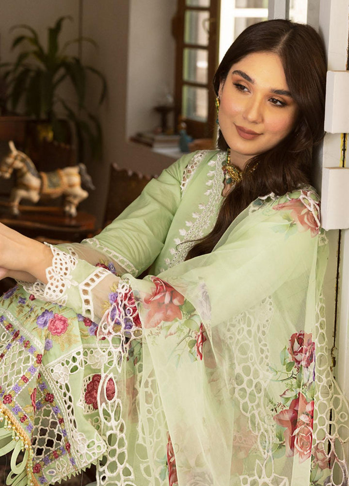 Parishay Embroidered Schiffli Suits Unstitched 3 Piece PR23LL-E2 LLE-06 - Luxury Collection