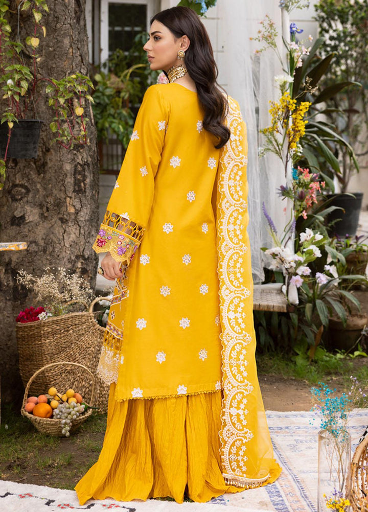 Parishay Embroidered Schiffli Suits Unstitched 3 Piece PR23LL-E2 LLE-07 - Luxury Collection