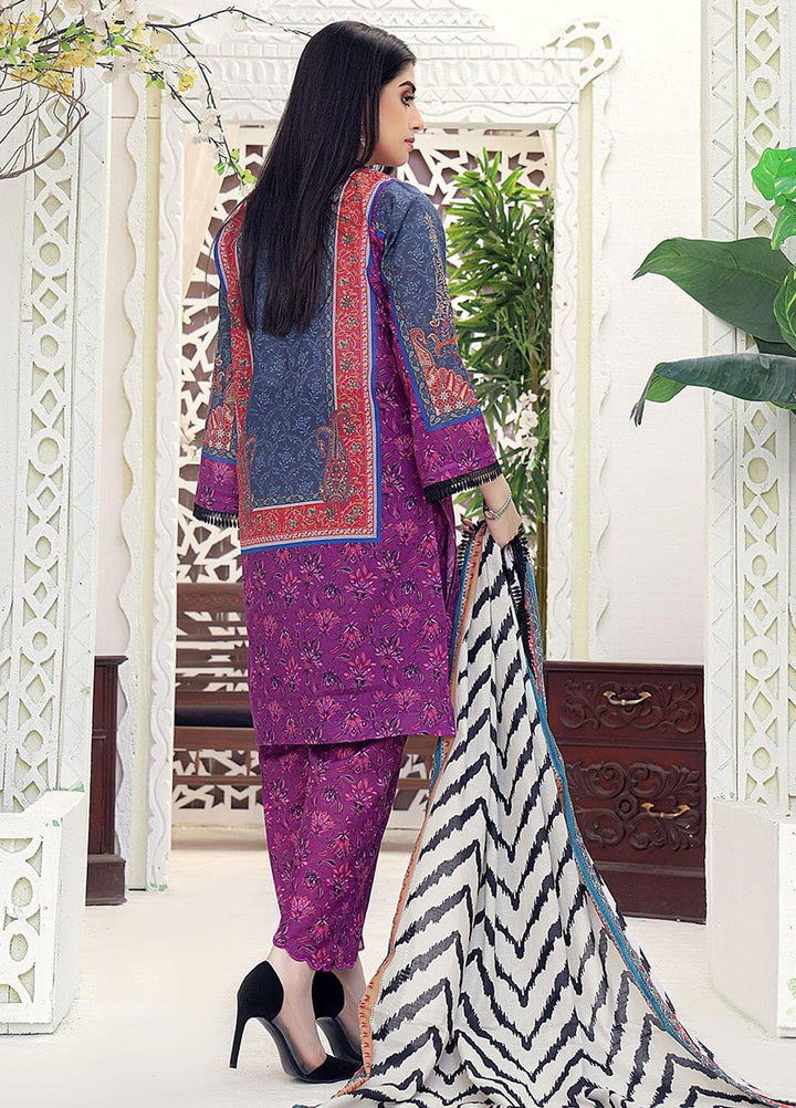 Parishey By Khas Printed Lawn Suits Unstitched 3 Piece KHS23P KLA-1647 - Summer Collection
