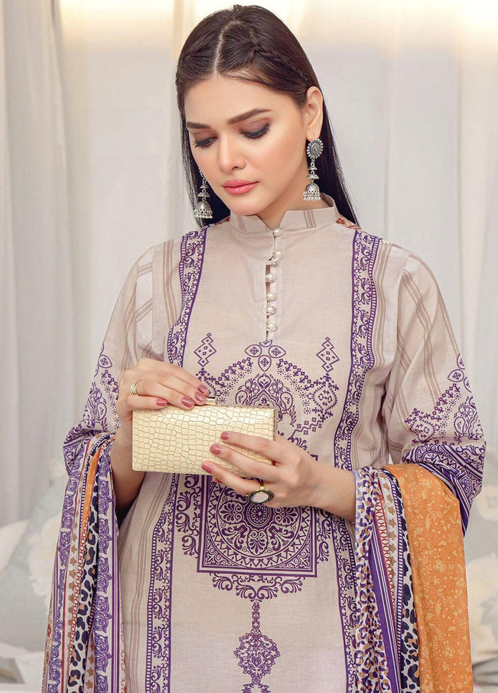 Parishey By Khas Printed Lawn Suits Unstitched 3 Piece KHS23P KLA-1652 - Summer Collection