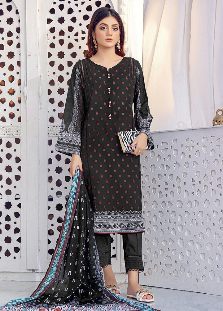Parishey By Khas Printed Lawn Suits Unstitched 3 Piece KHS23P KLA-1655 - Summer Collection