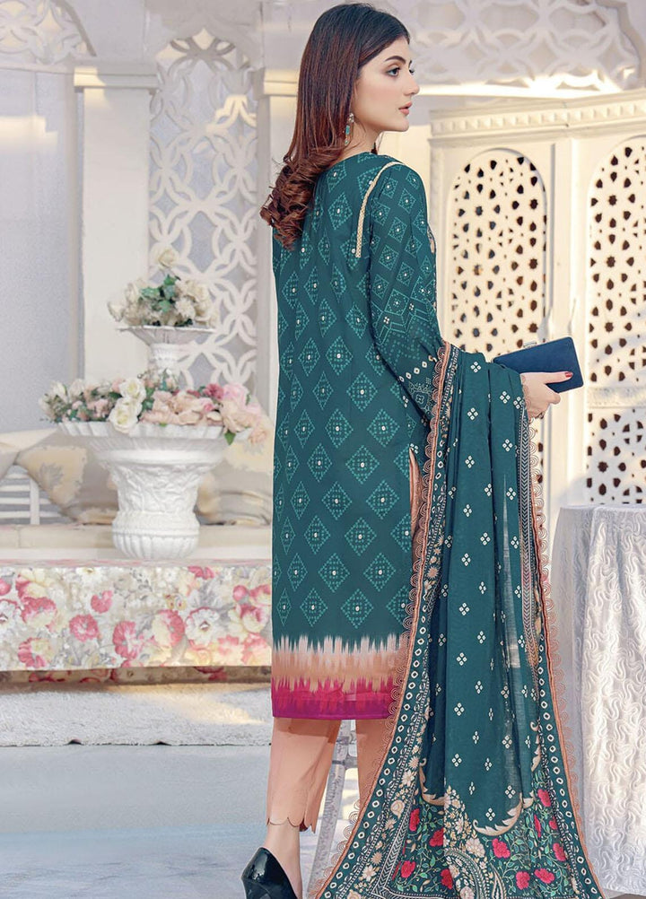 Parishey By Khas Printed Lawn Suits Unstitched 3 Piece KHS23P KLA-1677 - Summer Collection