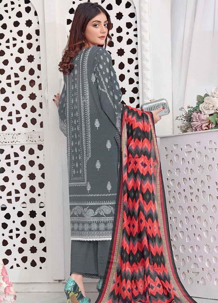 Parishey By Khas Printed Lawn Suits Unstitched 3 Piece KHS23P KLA-1679 - Summer Collection
