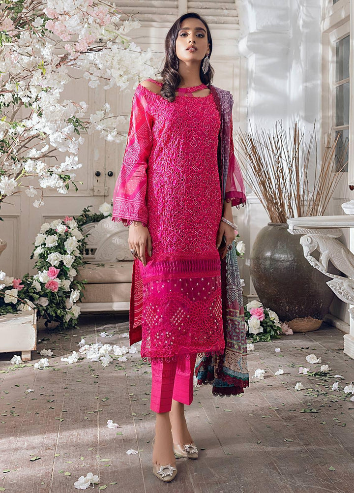 Parizeh by Al Zohaib Embroidered Chikankari Suits Unstitched 3 Piece AZ21CP D-03 - Winter Collection