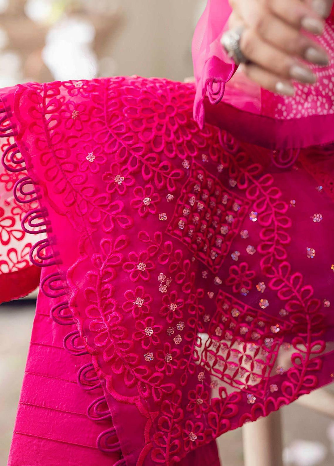 Parizeh by Al Zohaib Embroidered Chikankari Suits Unstitched 3 Piece AZ21CP D-03 - Winter Collection