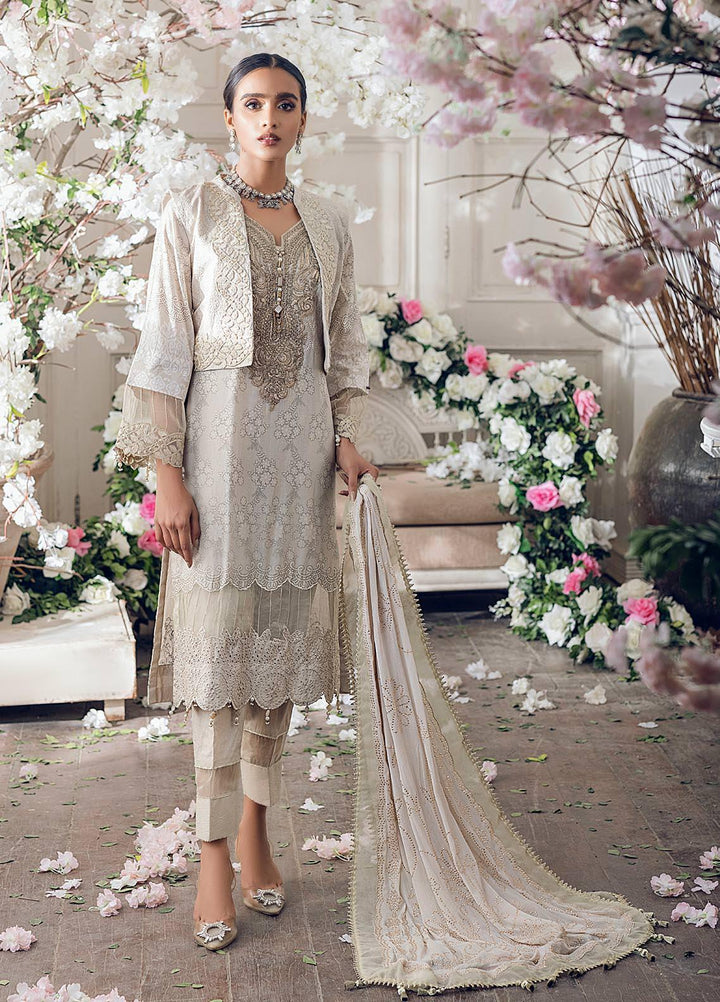 Parizeh by Al Zohaib Embroidered Chikankari Suits Unstitched 3 Piece AZ21CP D-04 - Winter Collection