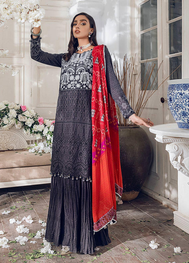 Parizeh by Al Zohaib Embroidered Chikankari Suits Unstitched 3 Piece AZ21CP D-05 - Winter Collection