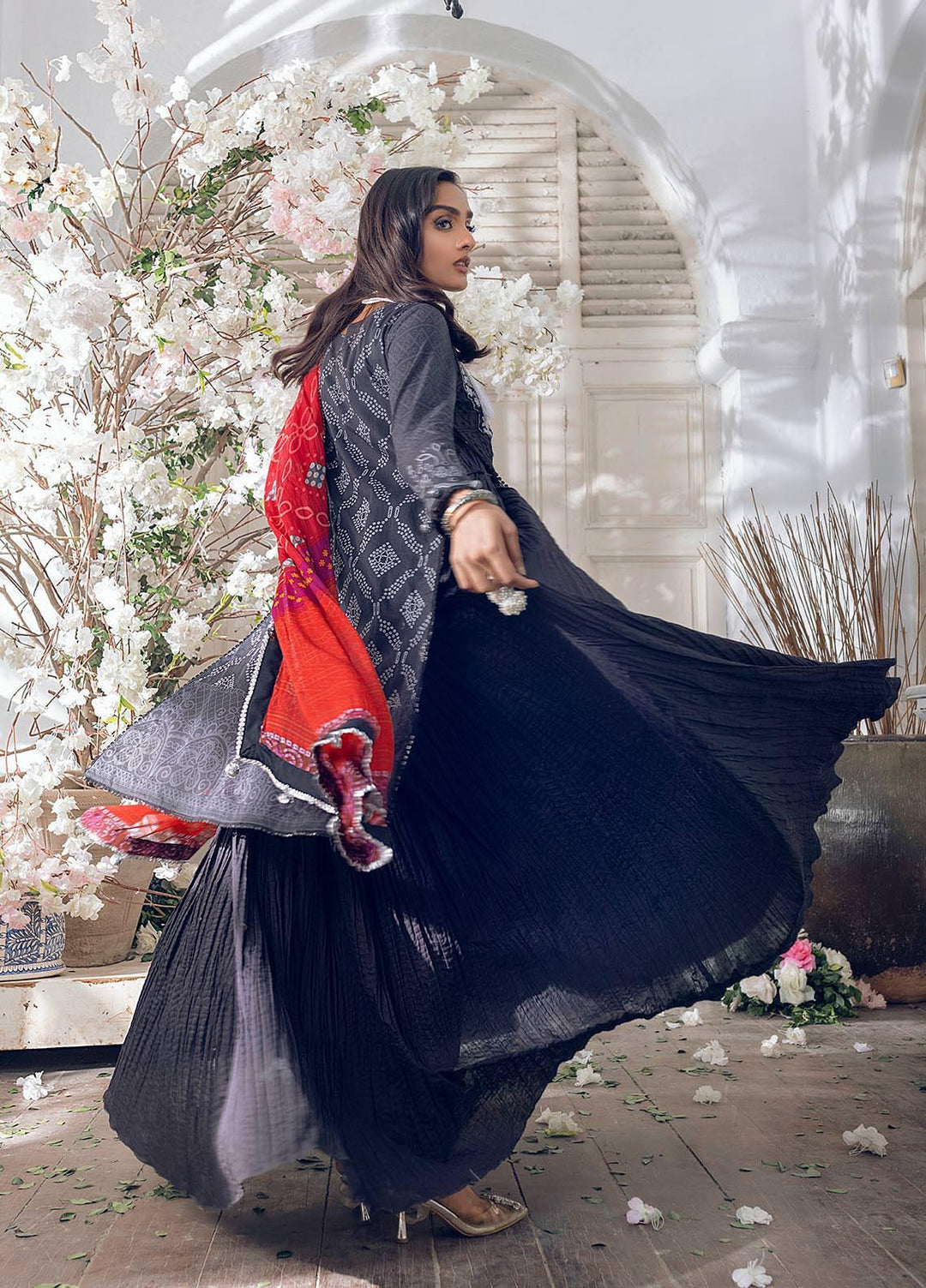 Parizeh by Al Zohaib Embroidered Chikankari Suits Unstitched 3 Piece AZ21CP D-05 - Winter Collection