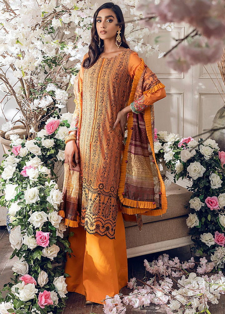 Parizeh by Al Zohaib Embroidered Chikankari Suits Unstitched 3 Piece AZ21CP D-06 - Winter Collection