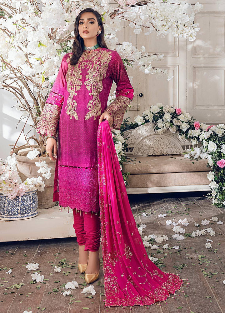 Parizeh by Al Zohaib Embroidered Chikankari Suits Unstitched 3 Piece AZ21CP D-07 - Winter Collection