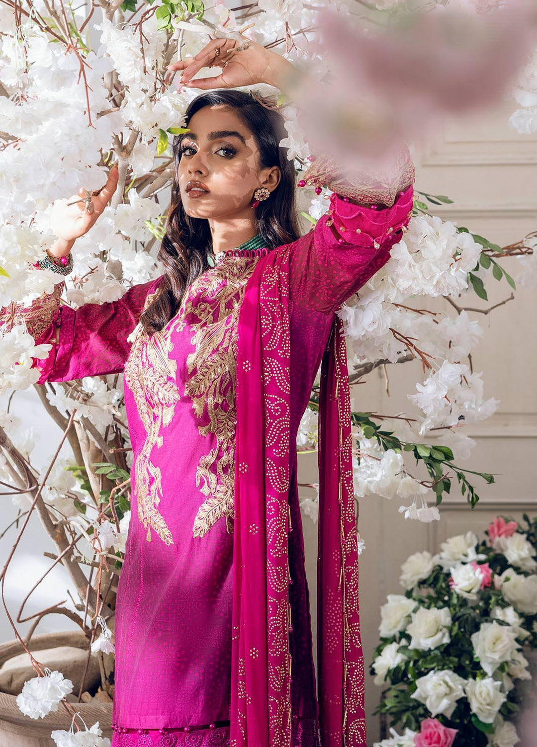 Parizeh by Al Zohaib Embroidered Chikankari Suits Unstitched 3 Piece AZ21CP D-07 - Winter Collection