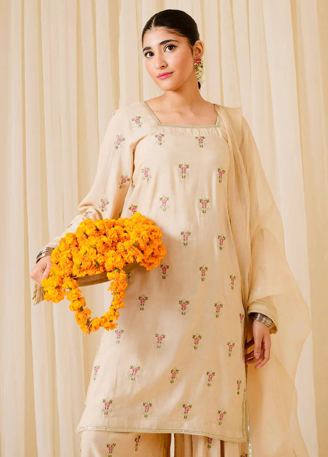 Pashma Khan Embroidered 3 Piece Afrozeh