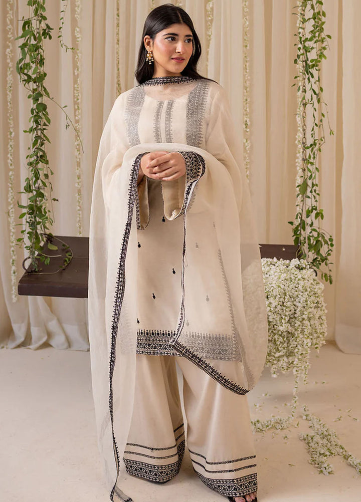 Pashma Khan Embroidered 3 Piece Jugnu