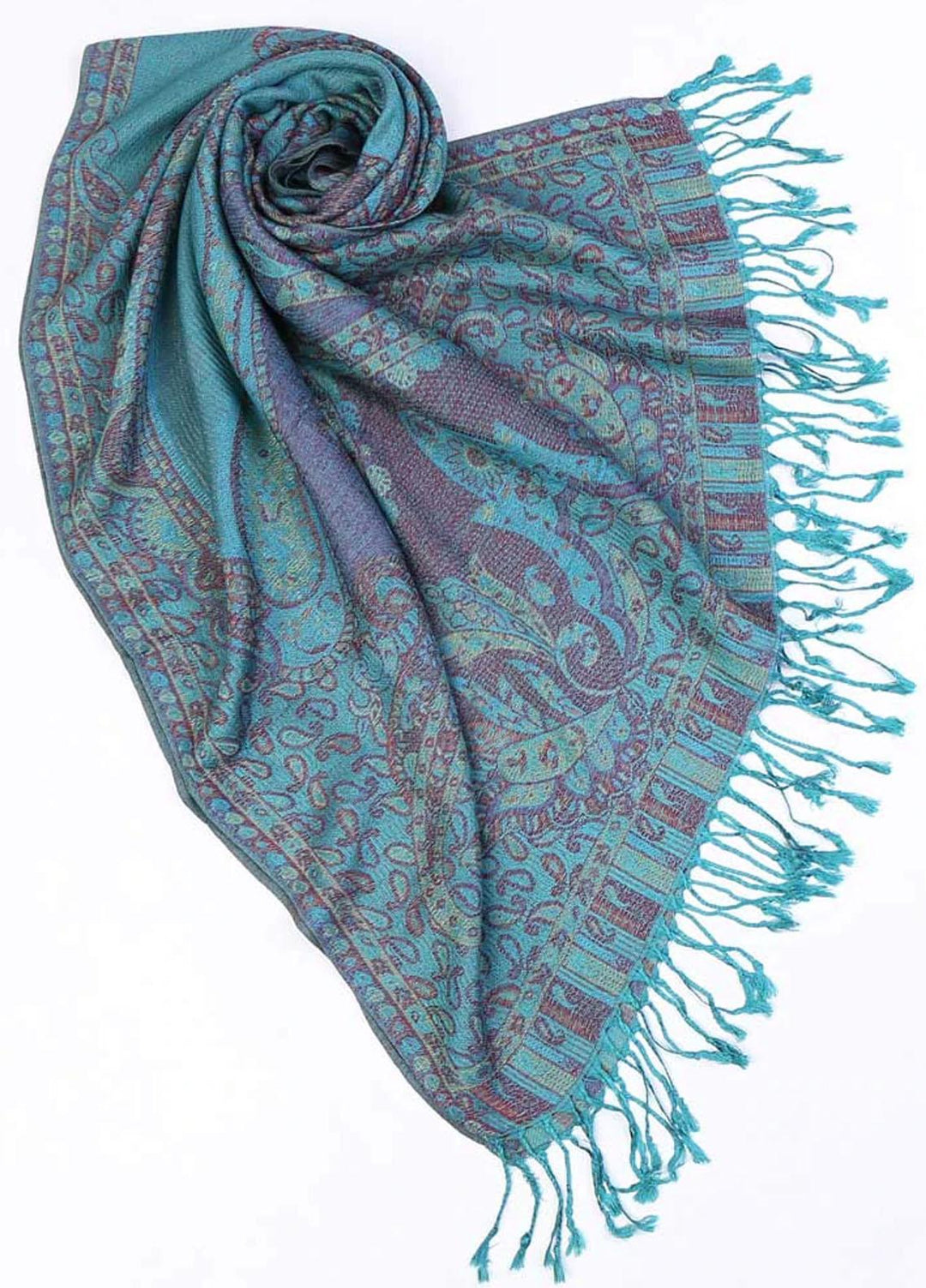 Abaya pk  Cashmere  Hijab ABA22HB ROGUE GREEN CASHMERE - Pashmina Hijabs
