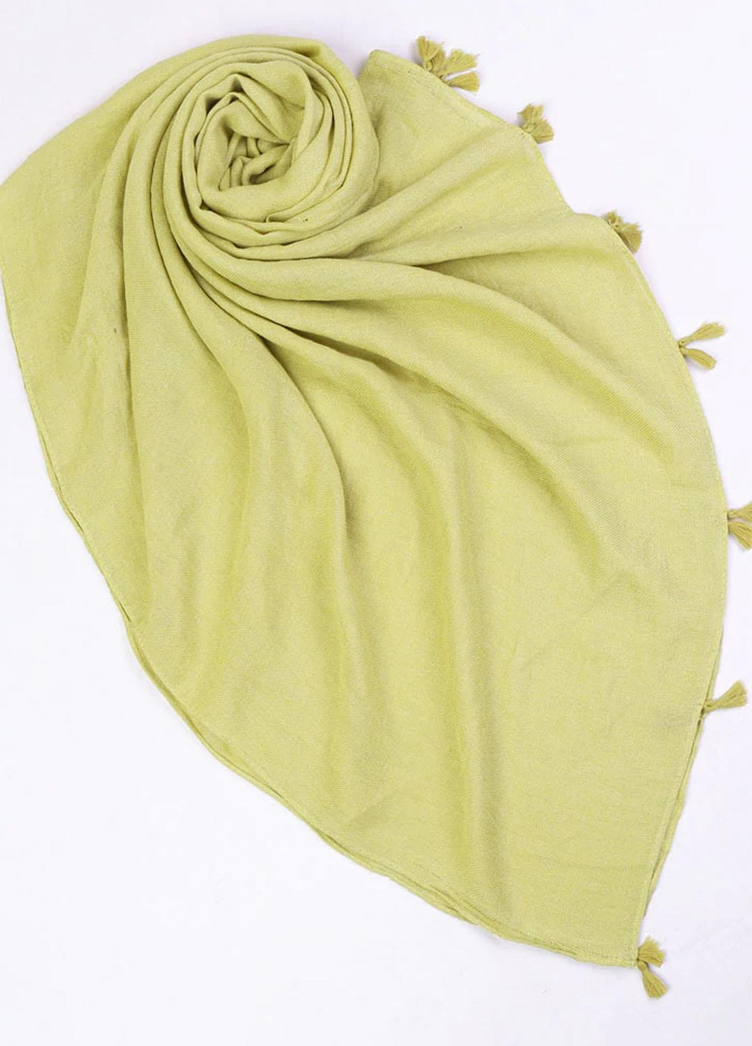 Abaya pk  Pashmina  Hijab ABA22HB LIME PASHMINA - Pashmina Hijabs
