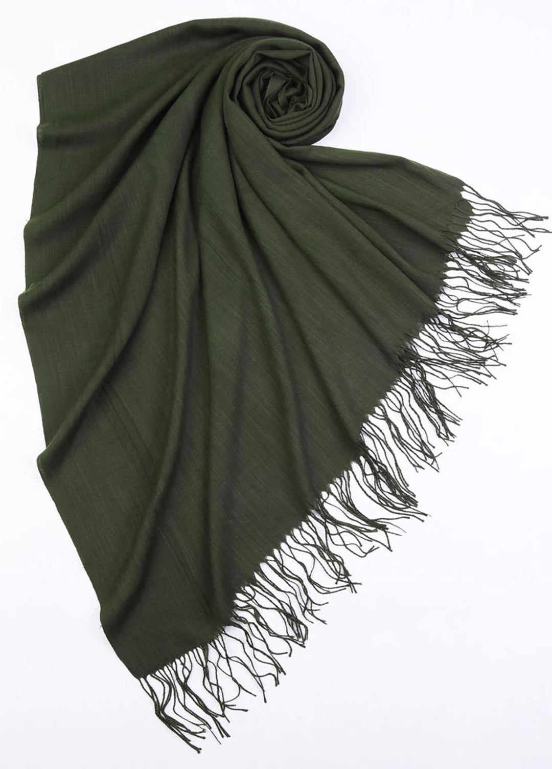 Abaya pk  Cashmere  Hijab ABA22HB OLIVE CASHMERE - Pashmina Hijabs