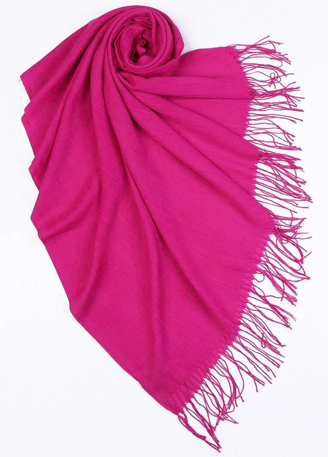 Abaya pk  Cashmere  Hijab ABA22HB FUCHSIA CASHMERE - Pashmina Hijabs