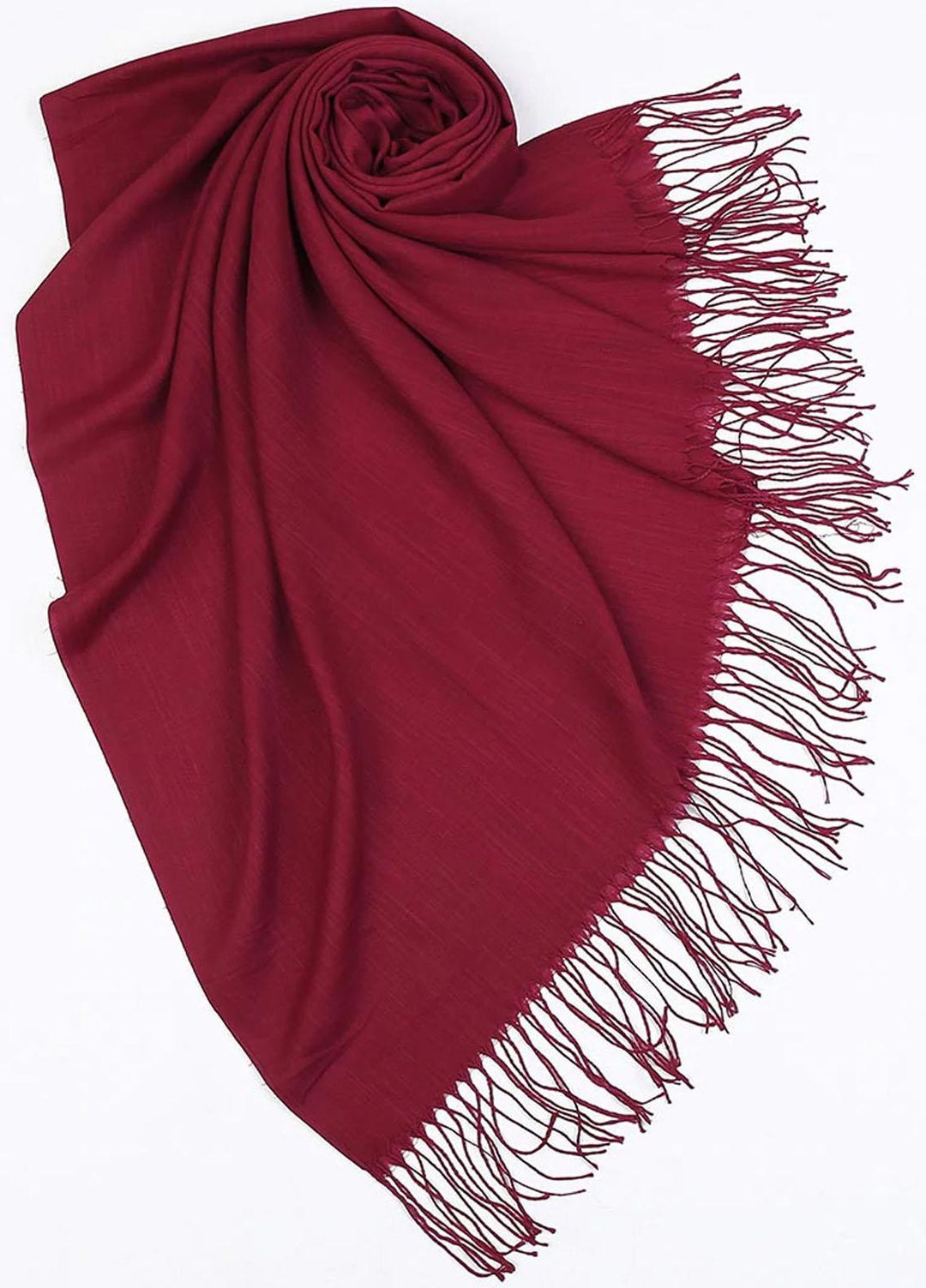 Abaya pk  Cashmere  Hijab ABA22HB BURGUNDY CASHMERE - Pashmina Hijabs