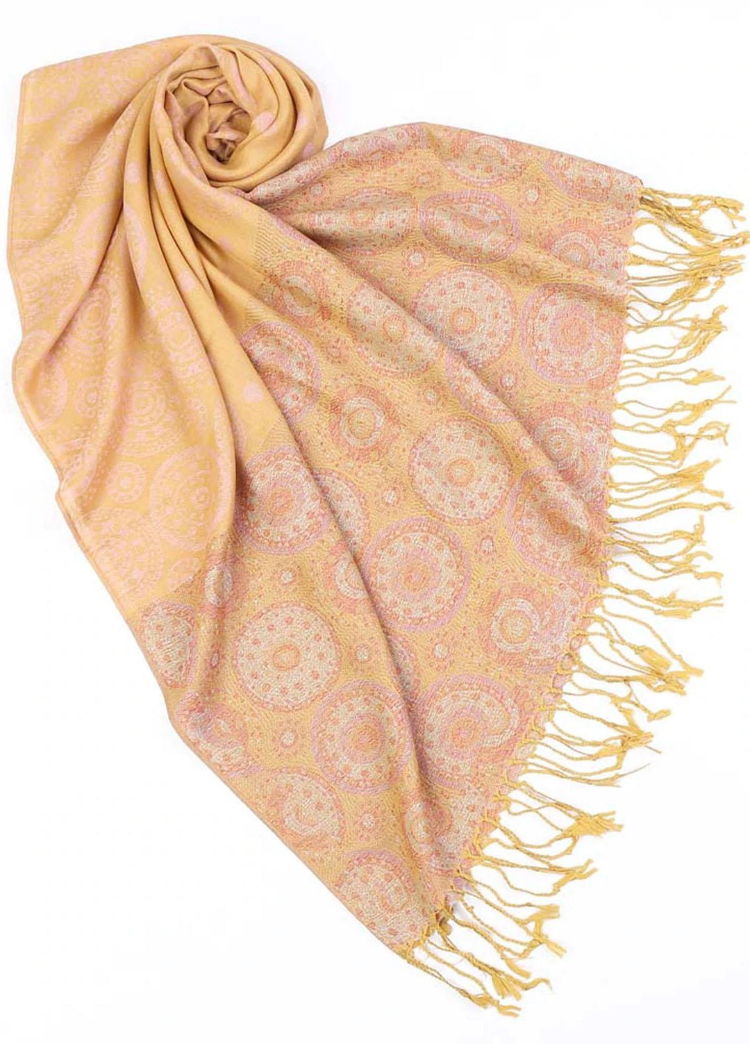 Abaya pk  Pashmina  Hijab ABA22HB GOLDENROD PASHMINA - Pashmina Hijabs