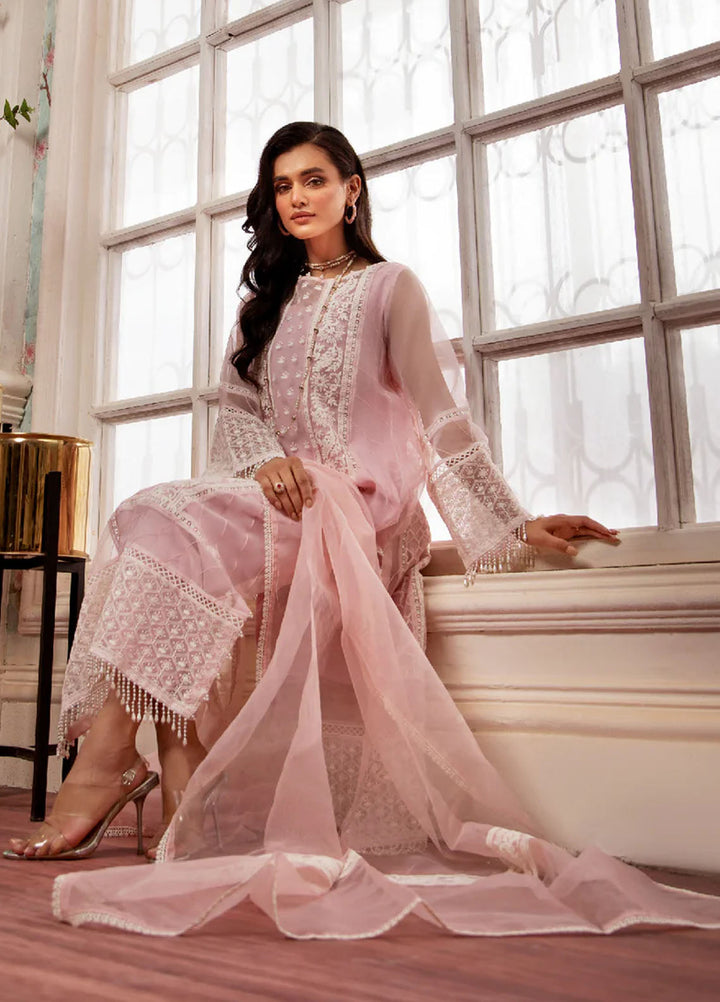Pashmire Pret Embroidered Organza 3 Piece Suit Muskan