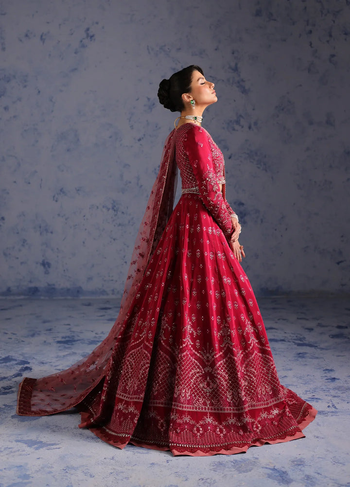 Amoris by Imran Ramzan Embroidered Grip 3 Piece Suit Passion Ecarlate - Wedding Collection