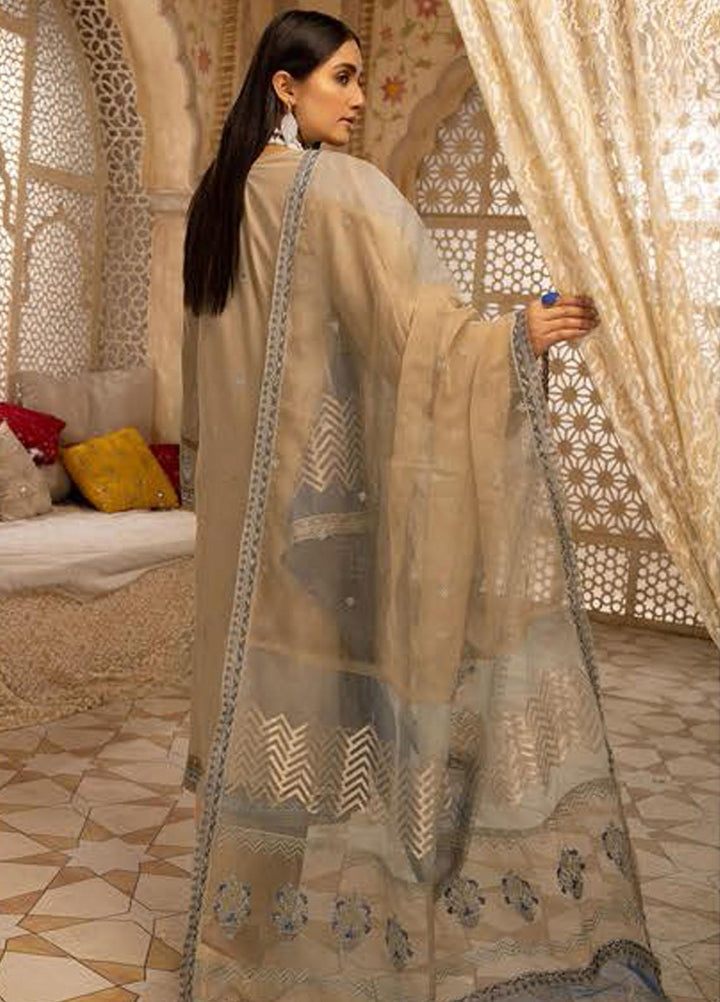 Pearl By Riaz Arts Embroidered Lawn Suits Unstitched 3 Piece RA22P 10 - Eid Collection