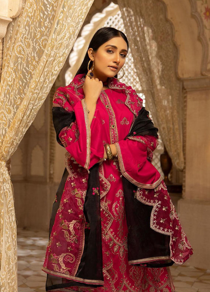 Pearl By Riaz Arts Embroidered Lawn Suits Unstitched 3 Piece RA22P 02 - Eid Collection