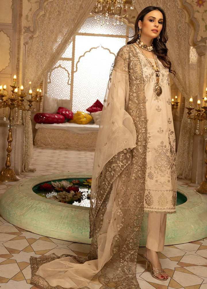 Pearl By Riaz Arts Embroidered Lawn Suits Unstitched 3 Piece RA22P 05 - Eid Collection