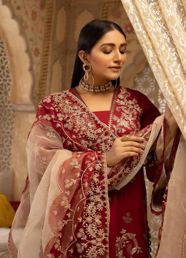 Pearl By Riaz Arts Embroidered Lawn Suits Unstitched 3 Piece RA22P 06 - Eid Collection