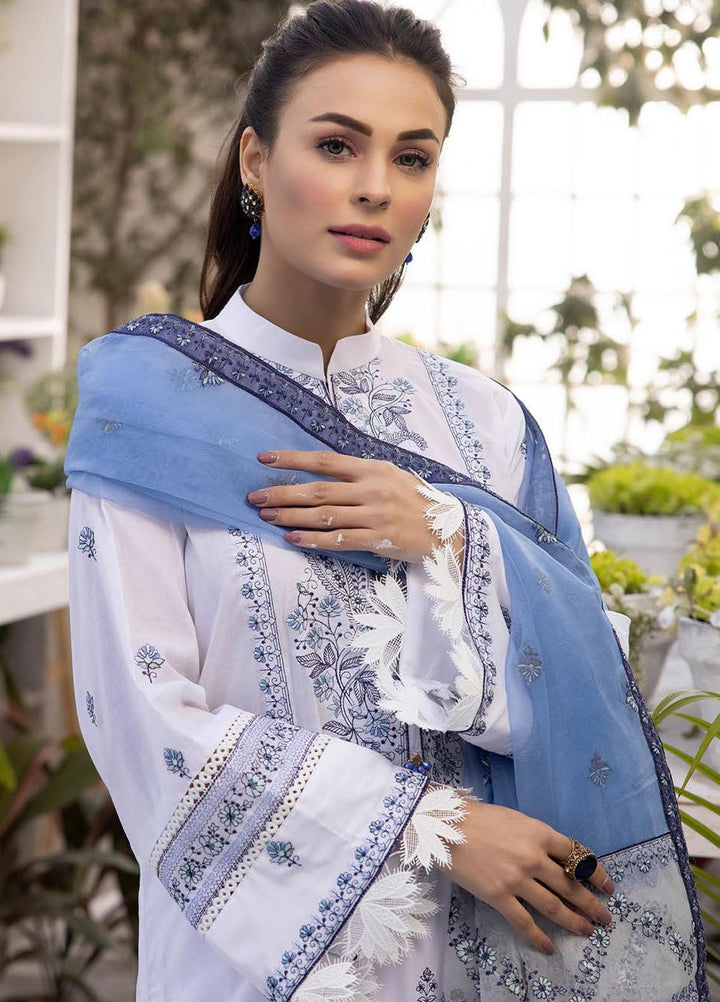 Pearl Executive By Riaz Arts Embroidered Lawn Suits Unstitched 3 Piece RA23PE D2 - Summer Collection