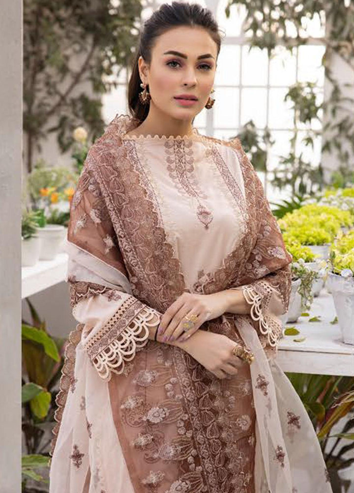 Pearl Executive By Riaz Arts Embroidered Lawn Suits Unstitched 3 Piece RA23PE D6 - Summer Collection