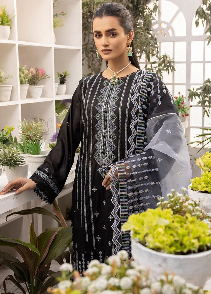 Pearl Executive By Riaz Arts Embroidered Lawn Suits Unstitched 3 Piece RA23PE D7 - Summer Collection