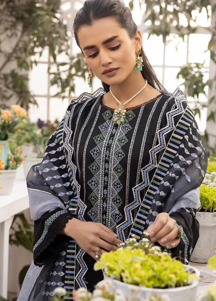 Pearl Executive By Riaz Arts Embroidered Lawn Suits Unstitched 3 Piece RA23PE D7 - Summer Collection
