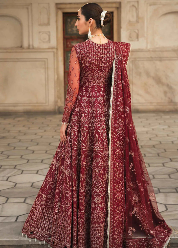 Pehli Nazar by Ayzel Embroidered Net Suit Unstitched 3 Piece AAF24P D-01 Zulekha - Festive Collection